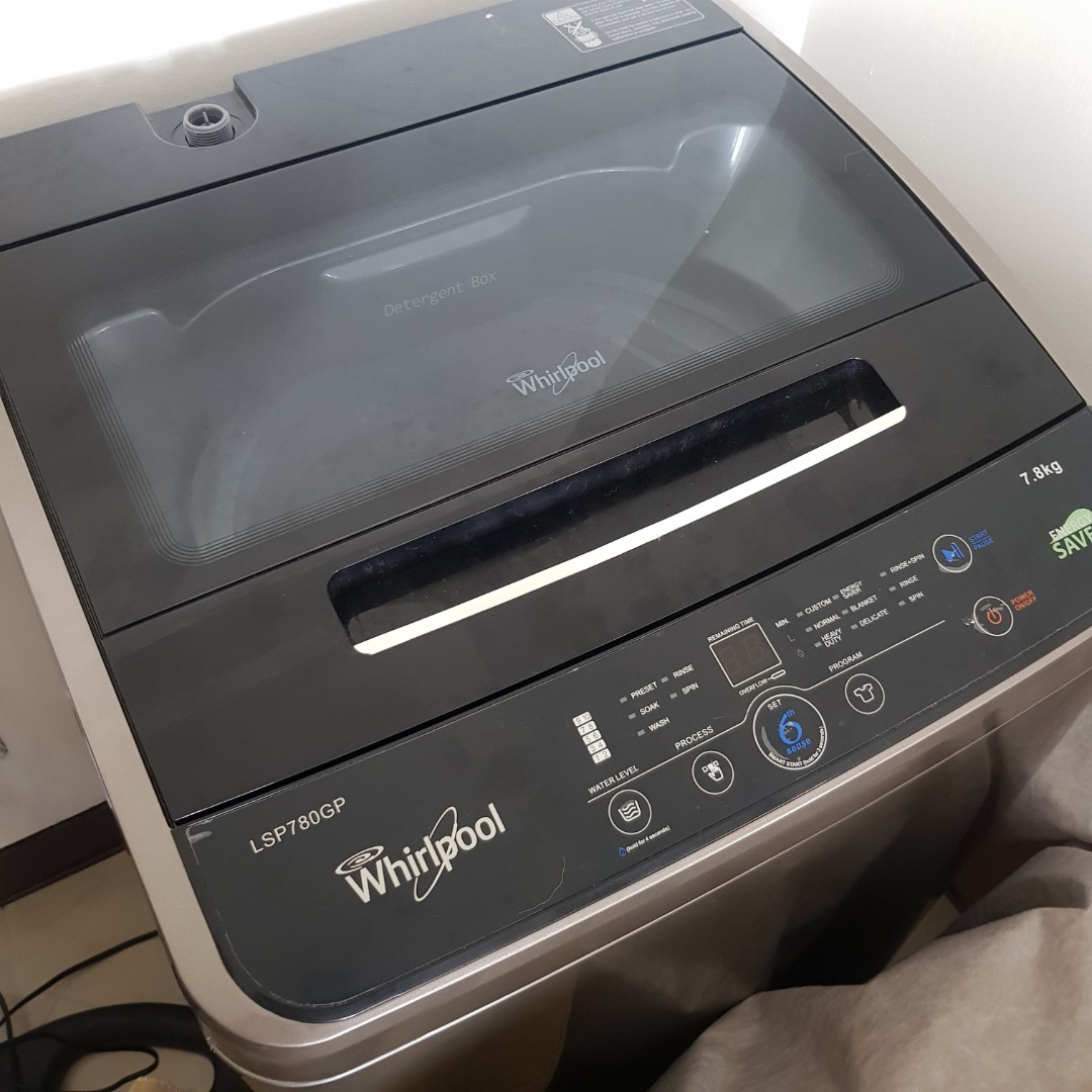 Whirlpool Fully Automatic Washing Machine and Dryer TV Home
