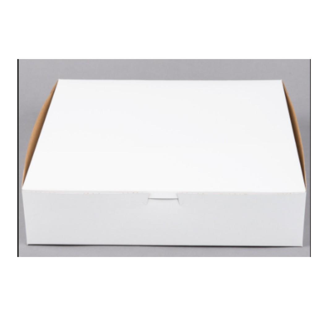 White Plain Cake Boxes Bakeries Supermarket Groceries (Category: Other Kitchen Appliances) located in Manila. Submitted by olxph_643410003 (Listing ID 245189601, Image 2). Description: White Plain Cake Boxes Bakeries Supermarket Groceries Minimum 100 pieces , No window , size 10x10x5 Guaranteed secure orders Negotiable volume price Fast and reliable nationwide delivery Payment thru BDO,BPI, METROBANK deposit, Palawan express, Cebuana, LBC, Gcash 