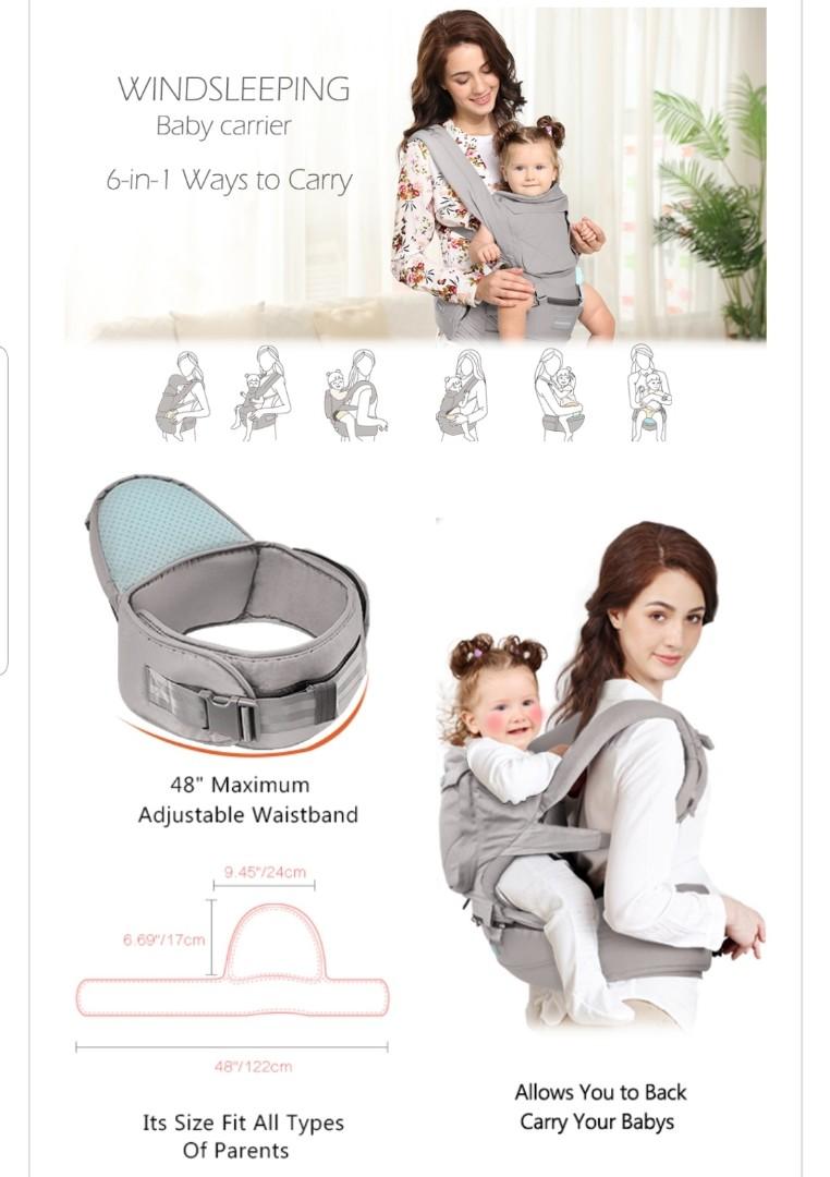 windsleeping baby carrier