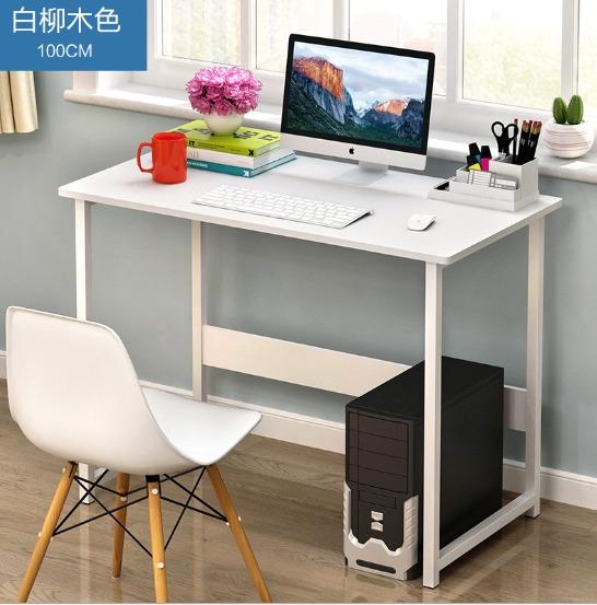 100cm White DESK office Table meja study ikea pejabat