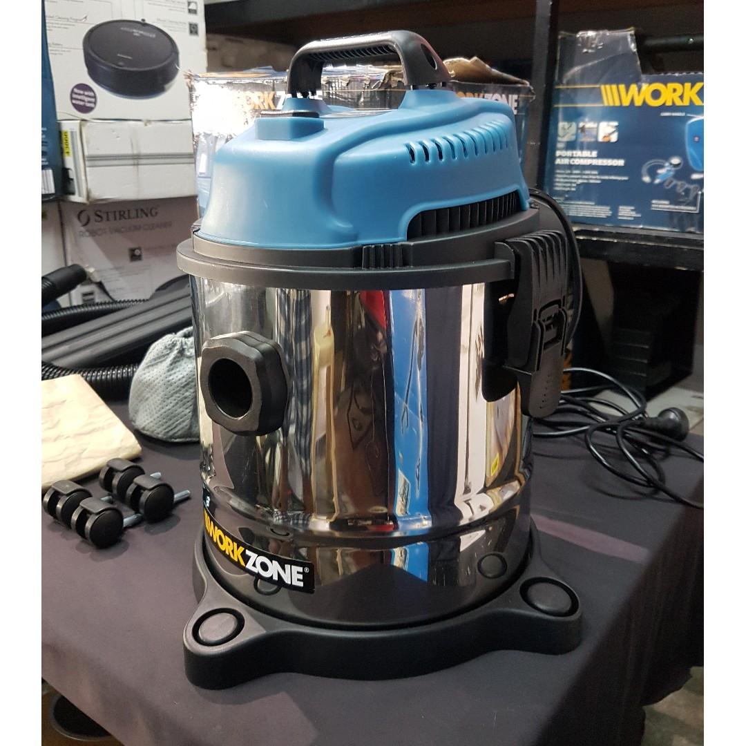 12L Wet and Dry Vacuum Cleaner 1200w Workzone, Home 