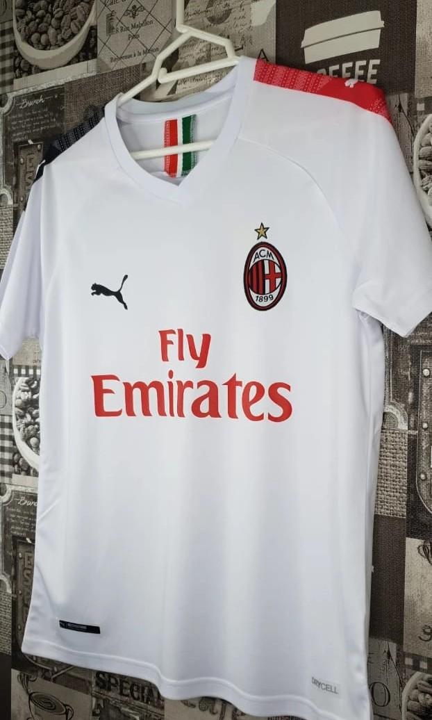Ac Milan 19 20 Away Kit Jersey Pre Order Sports Sports Apparel On Carousell