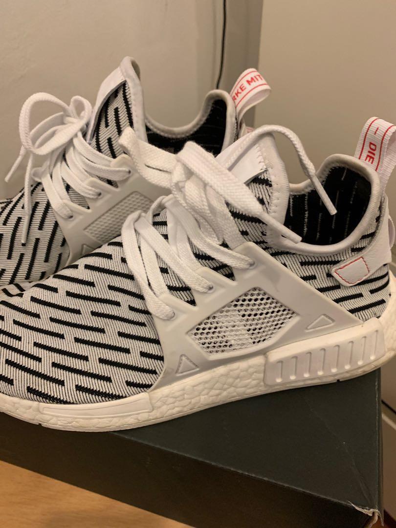 Nmd xr1 shop zebra on feet