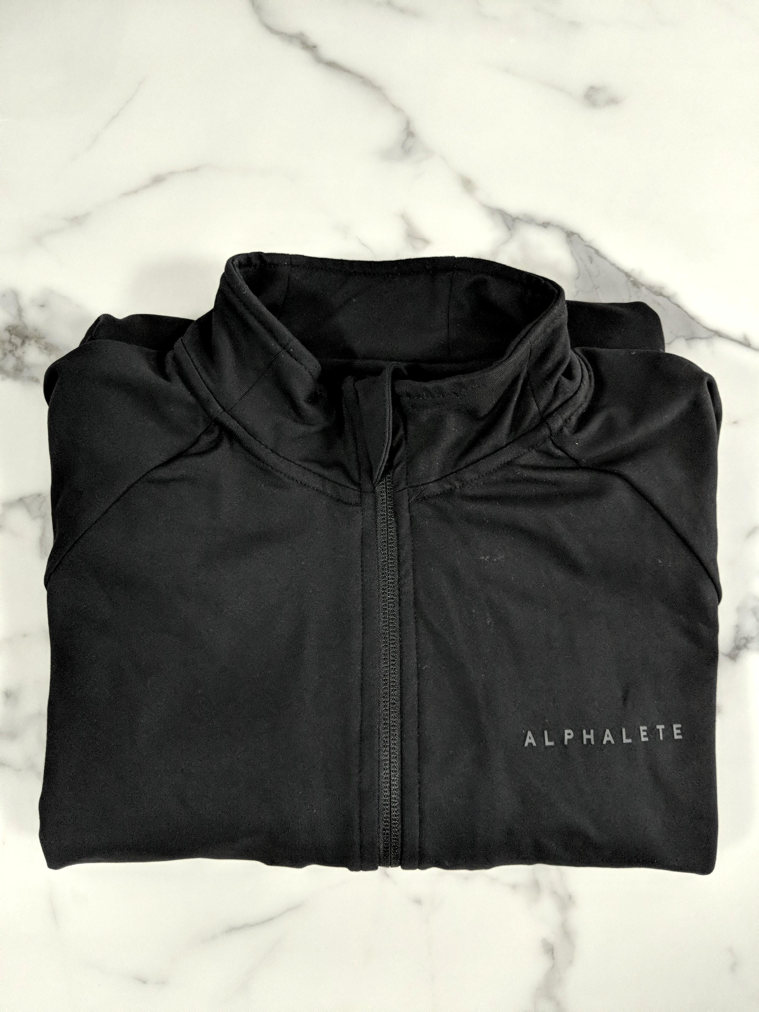 Alphalete track jacket best sale
