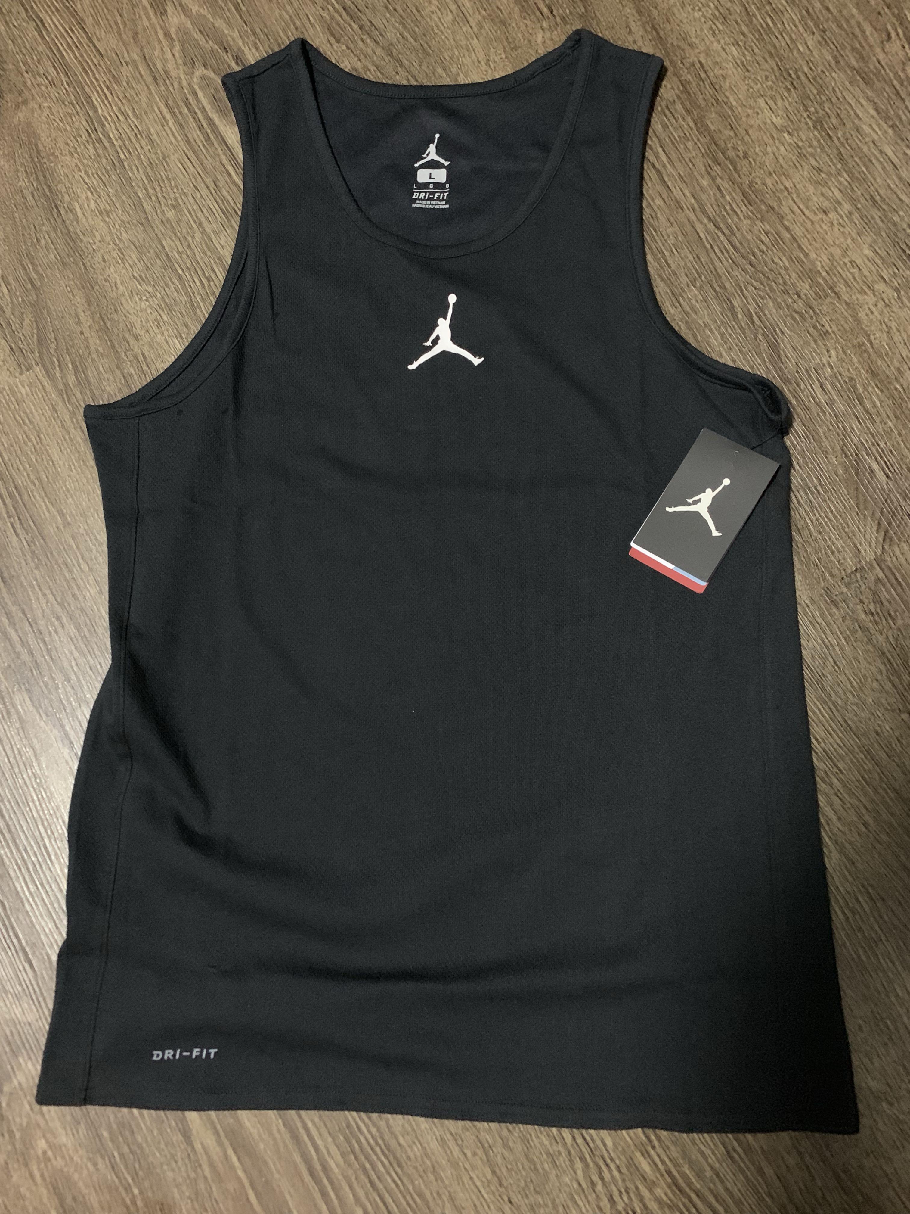 basketball tank L size new with tag 