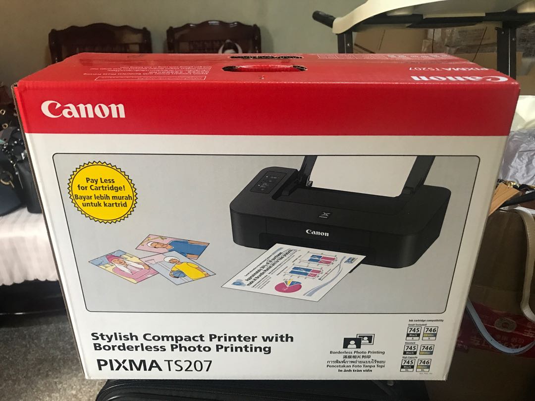 borderless inkjet printer