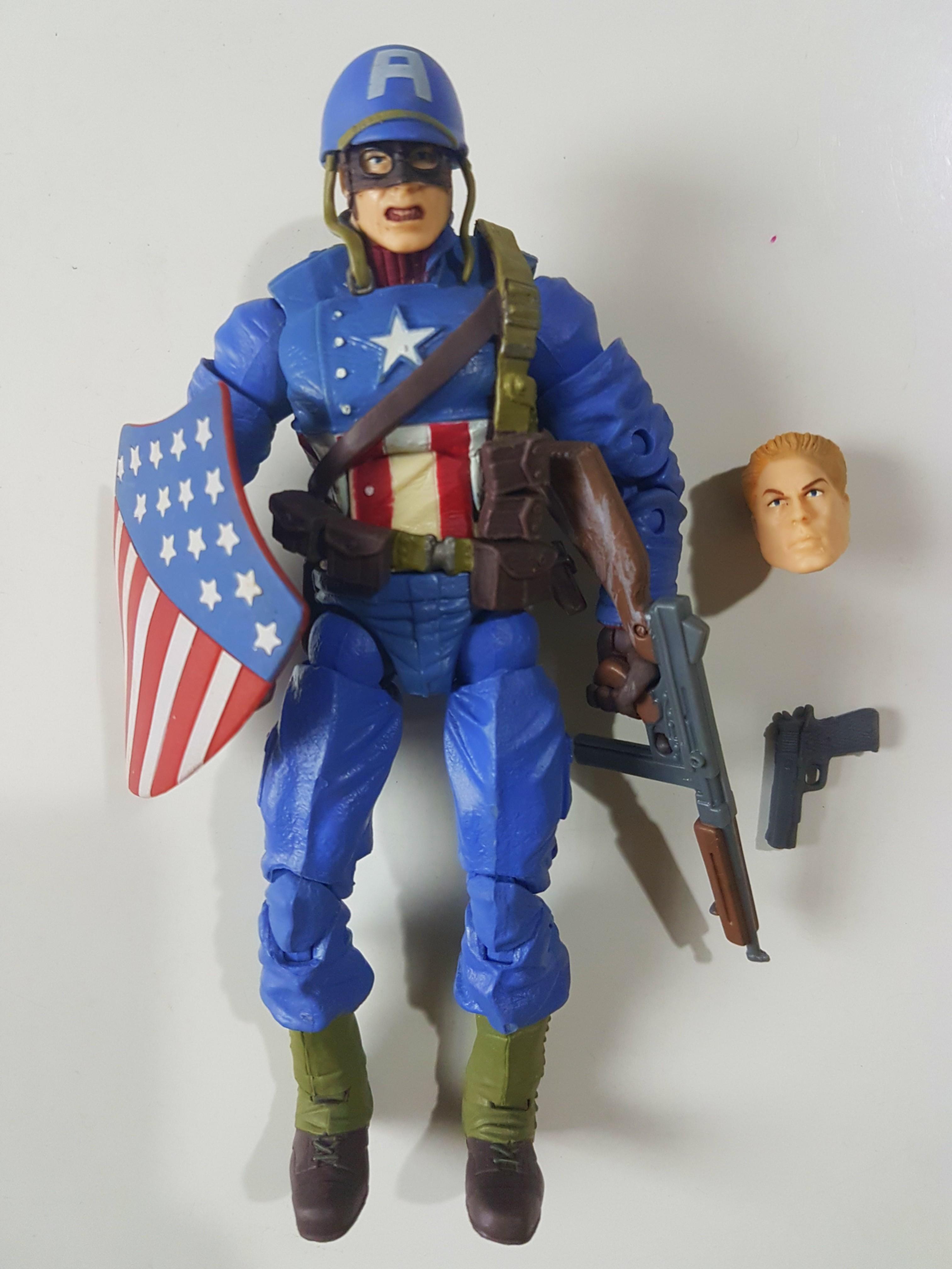 Captain America World War 2 Hasbro Marvel Legends Hobbies Toys Toys Games On Carousell