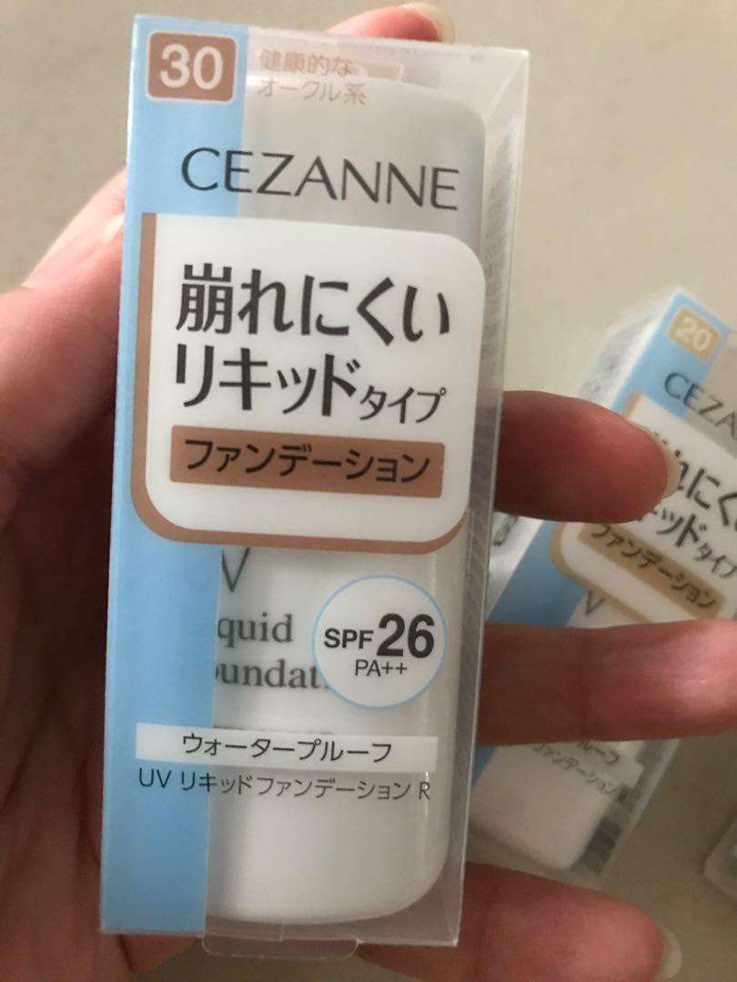 cezanne uv liquid foundation