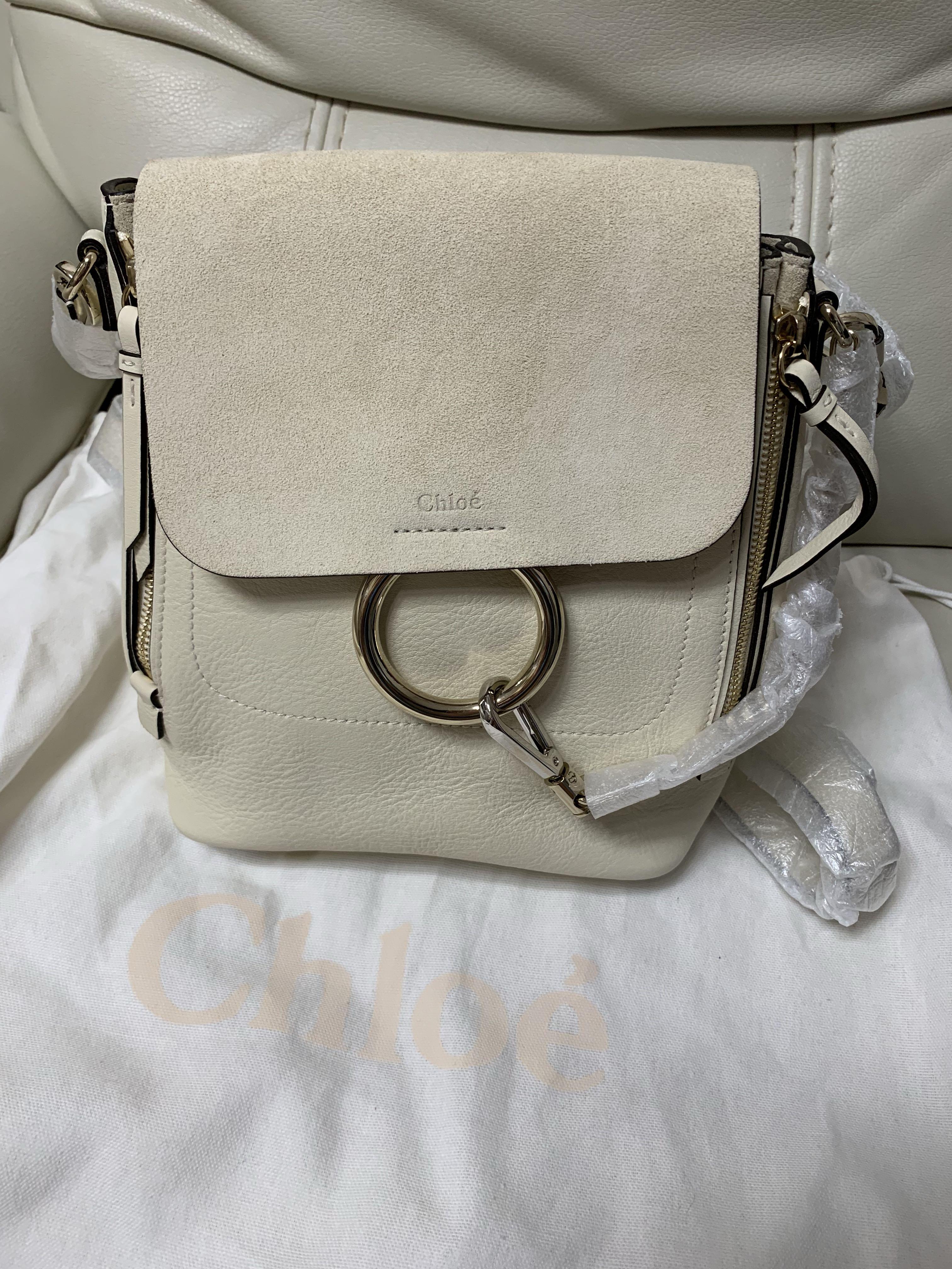 Chloe outlet faye white
