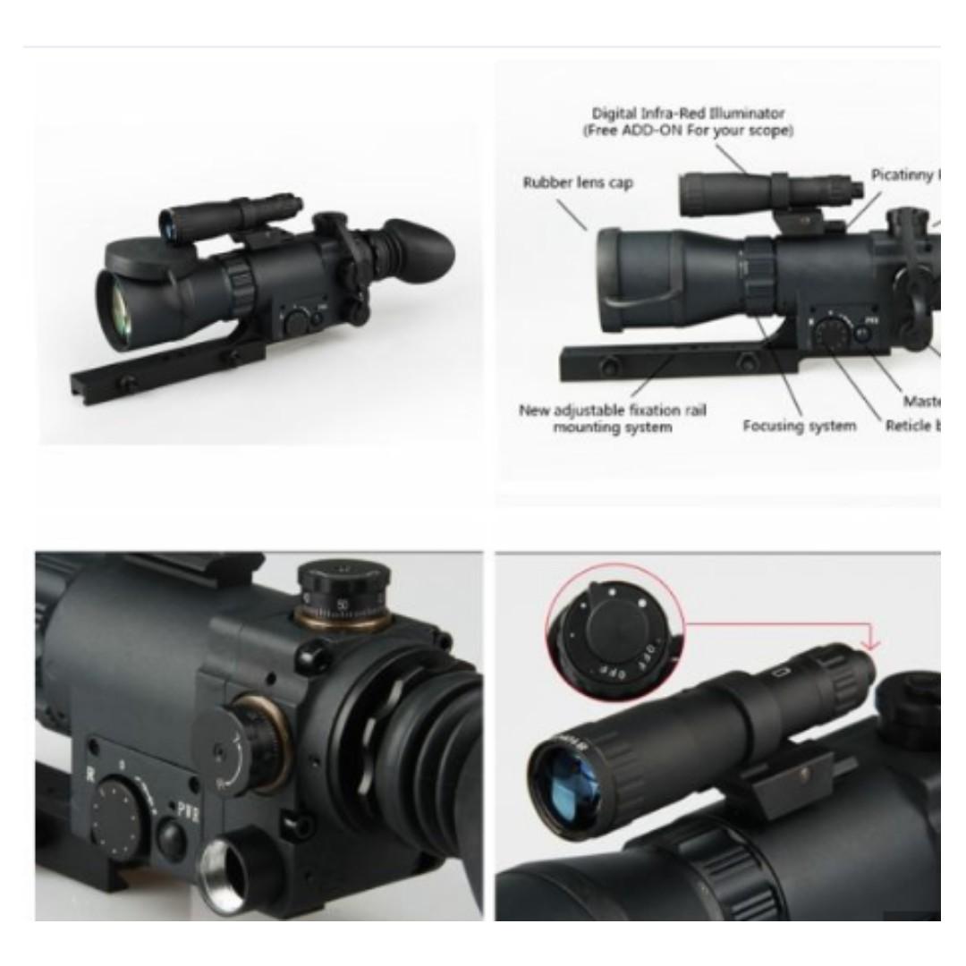 Cl27 0009 Model Aries Night Vision Rifle Scope Electronics Cctv Security Products On Carousell