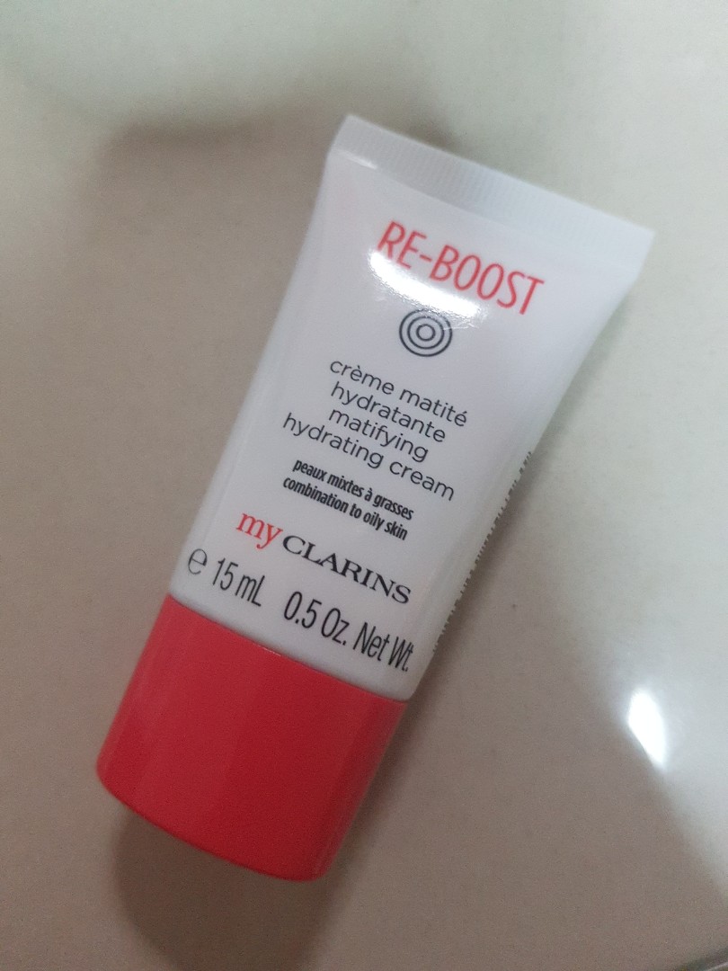 clarins re boost matifying