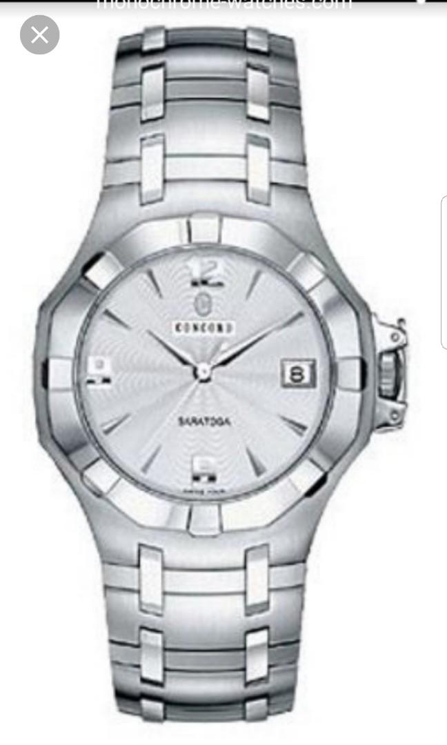 Concord saratoga 2024 automatic watch