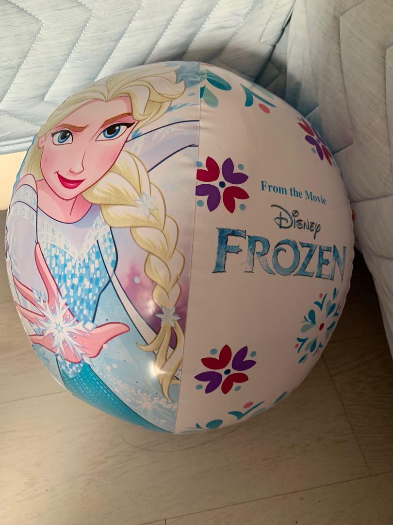 frozen beach ball