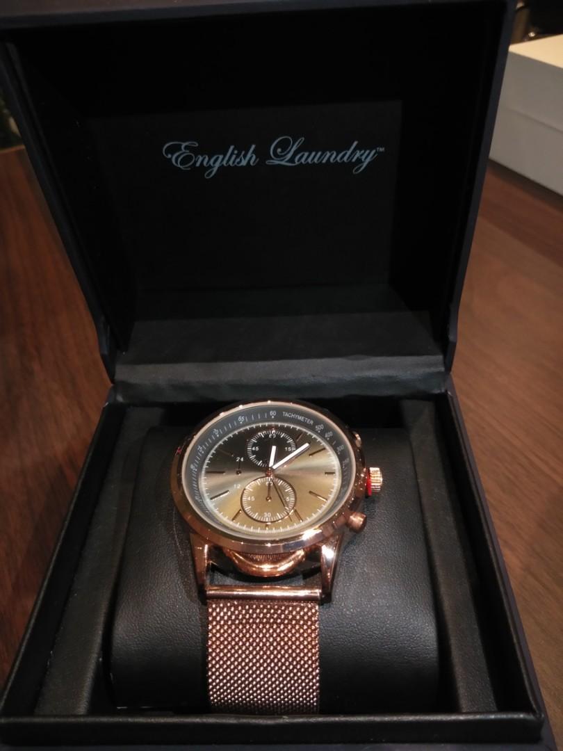 English laundry men's 2025 watch