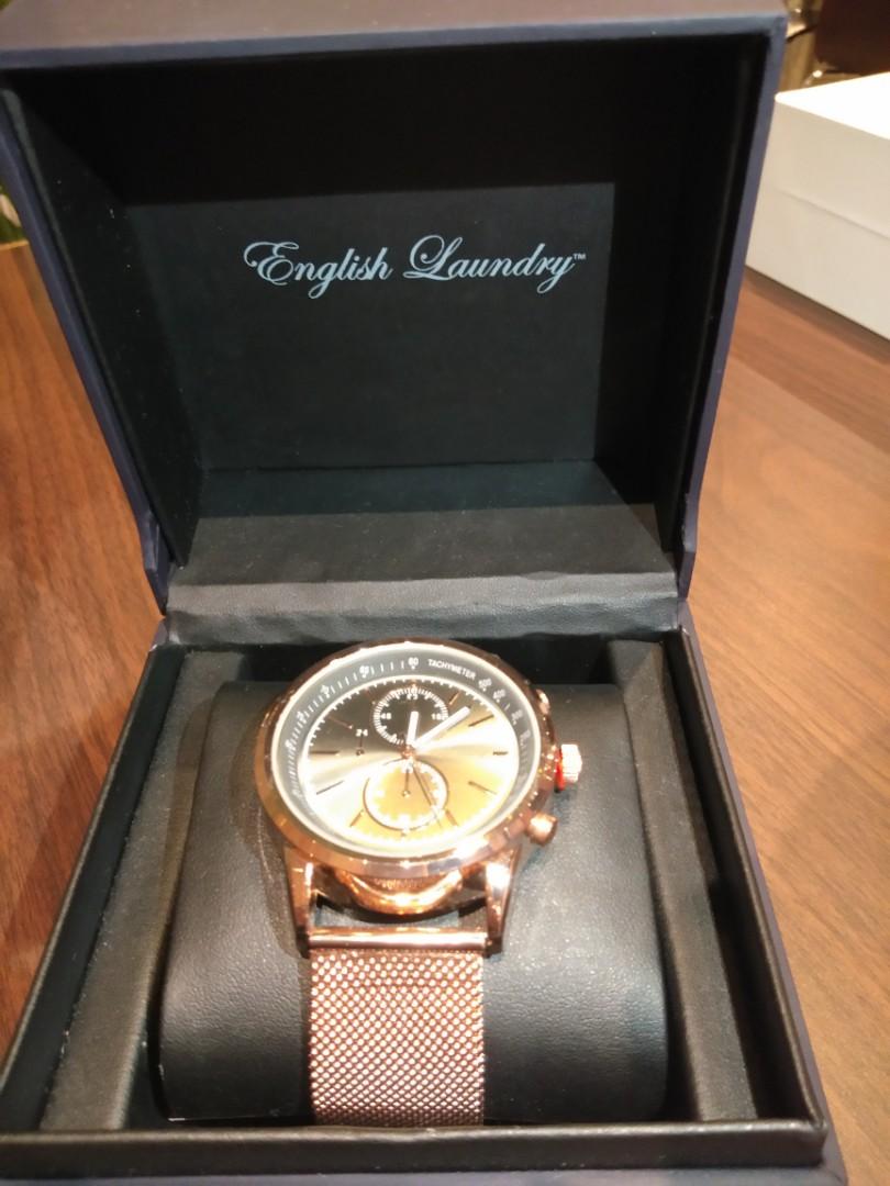 English laundry watch review sales