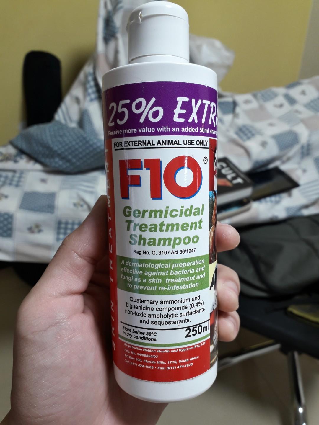 f10 dog shampoo