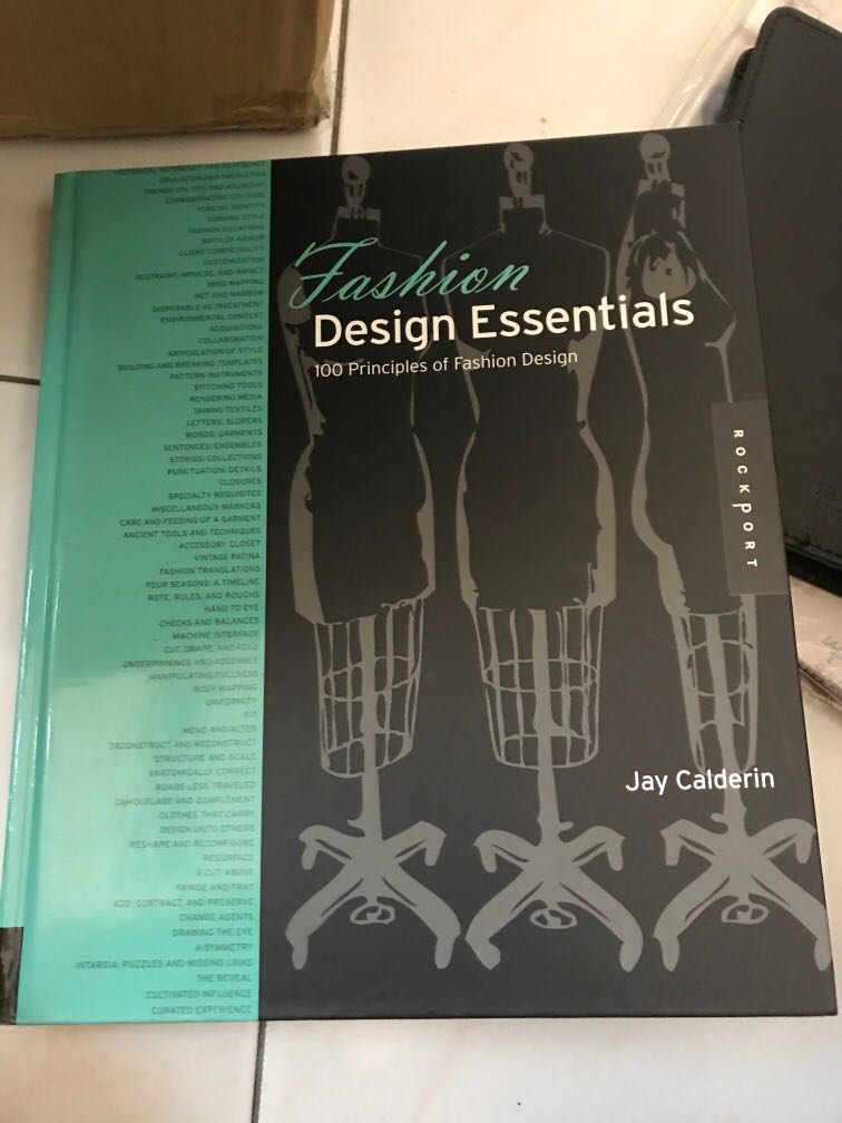 Fashion Design Essentials Principles, Hobbies & Toys, Books & Magazines, Children's Books on