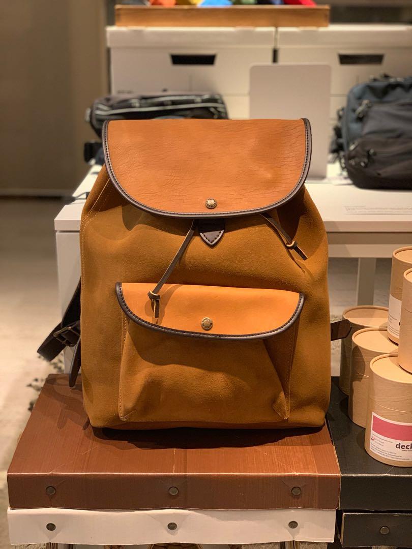 Filson suede backpack store