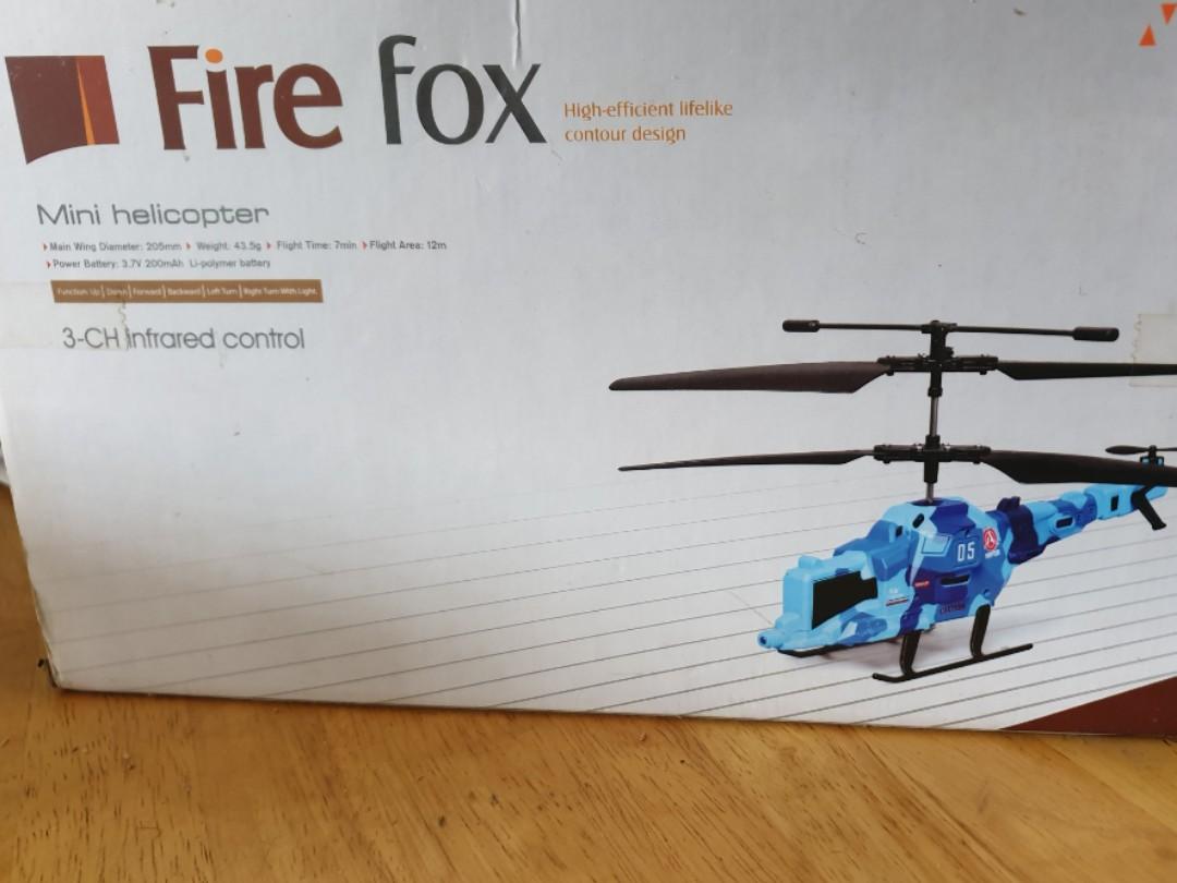 Firefox Mini Firefox Mini helicopter, Hobbies & Toys, Toys & Games on Carousell