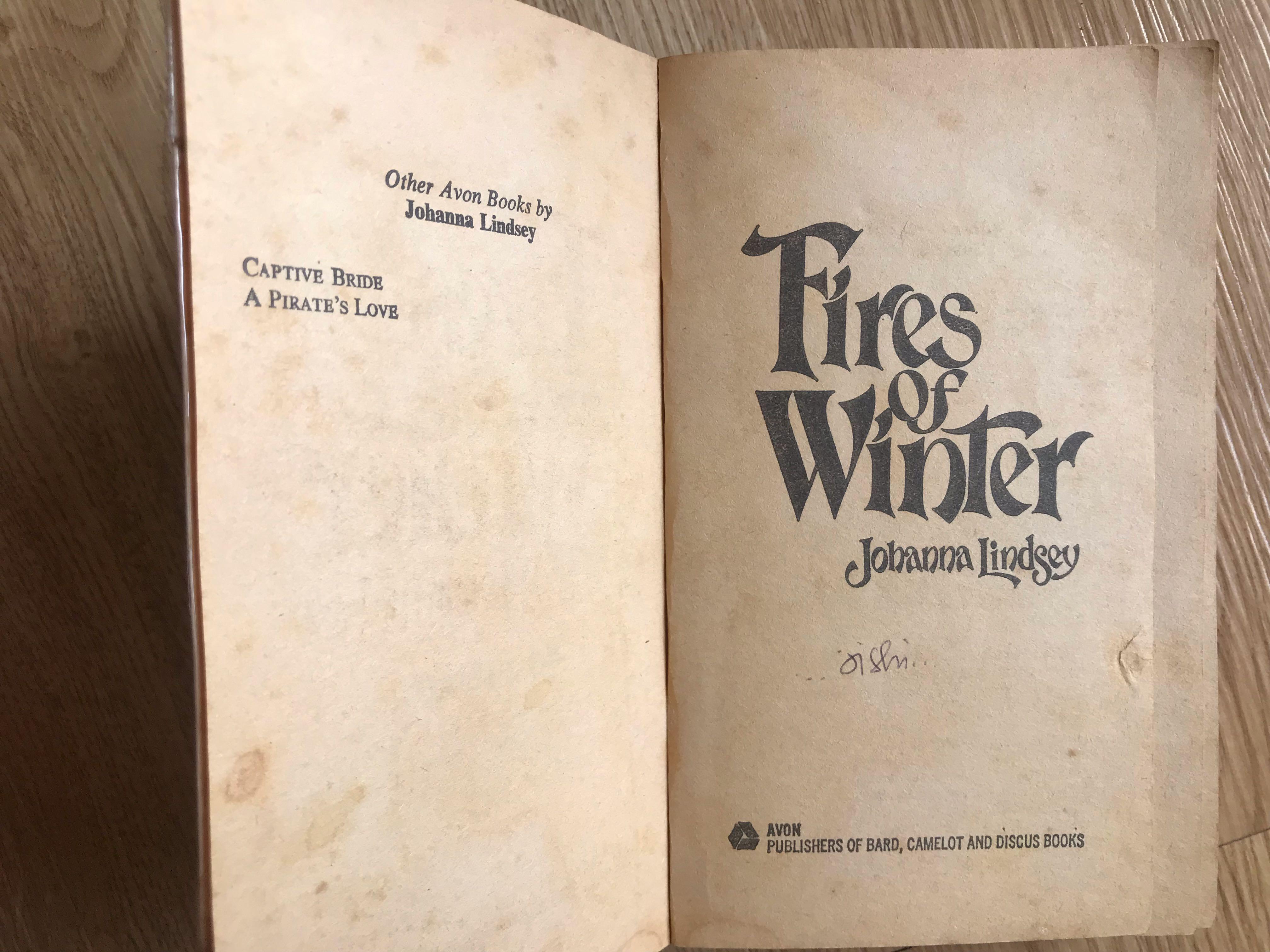 Northern Fires Haardrad Family Saga Series Johanna Lindsey Books Books On Carousell