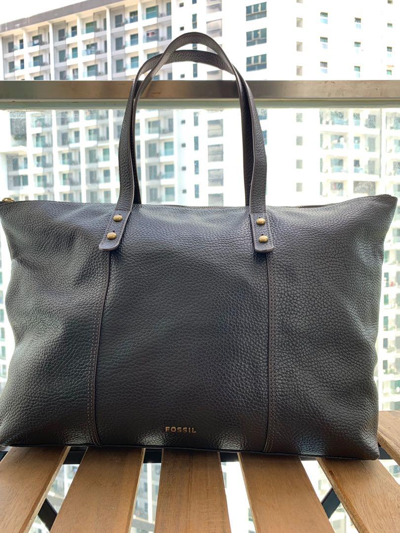 Fossil Jenna Work Tote Black