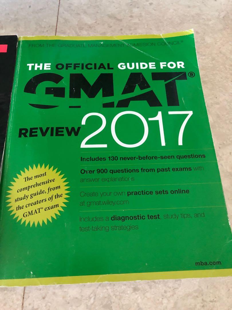 GMAT official guide 2017 and 2018, Hobbies & Toys, Books & Magazines