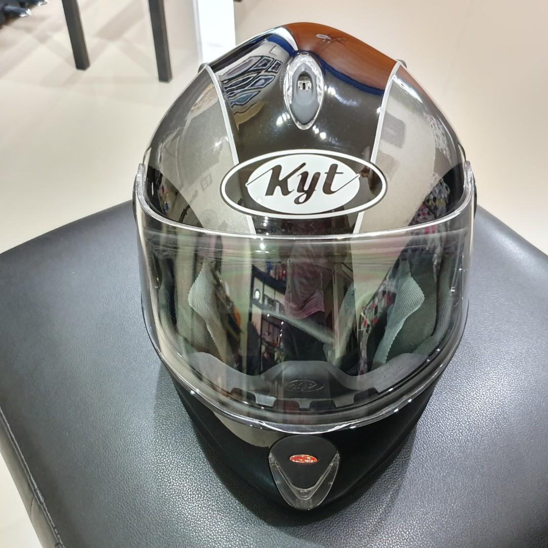 Helm KYT X Rocket Clear Dark Visor Original Motor di Carousell