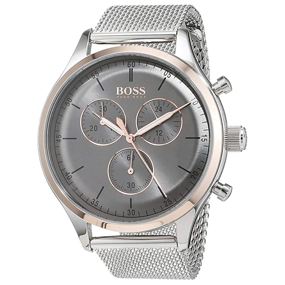 mens hugo boss companion chronograph watch
