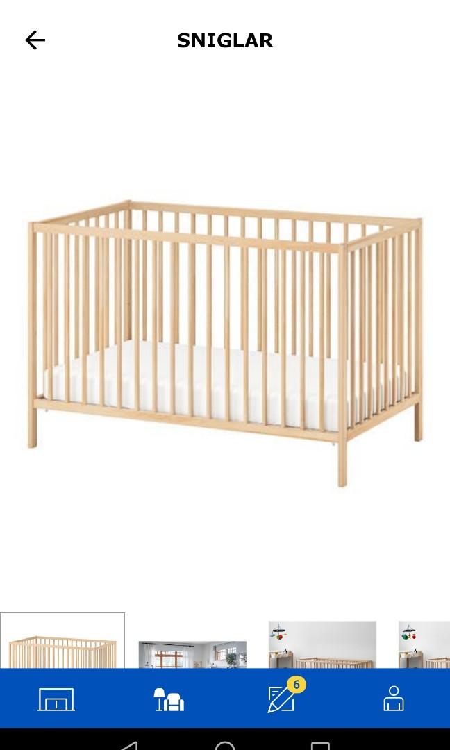 tilam baby cot ikea