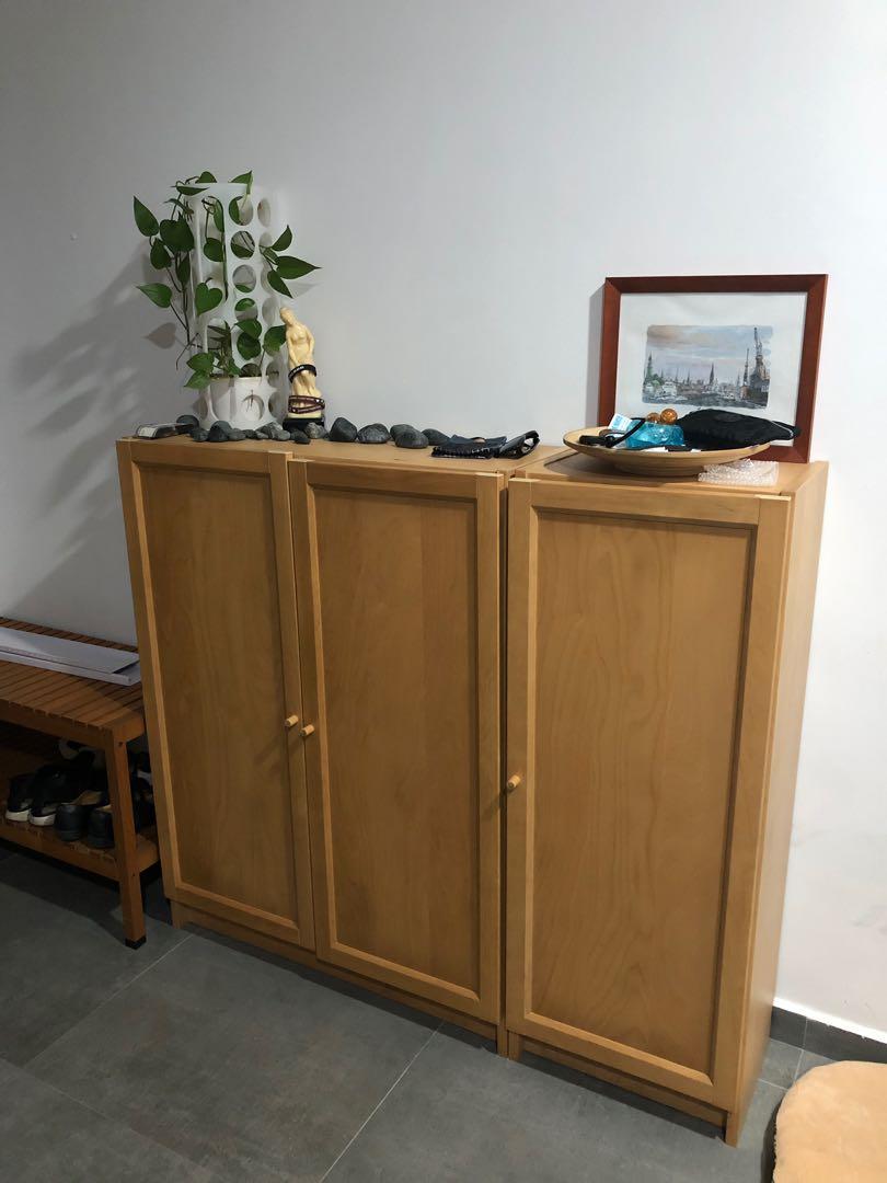 Ikea Cabinet Billy Series Furniture Shelves Drawers On