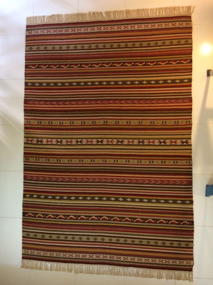 Kattrup Flatwoven Rug Multicolour Red Furniture Home Living Decor Carpets Mats Flooring On Carou