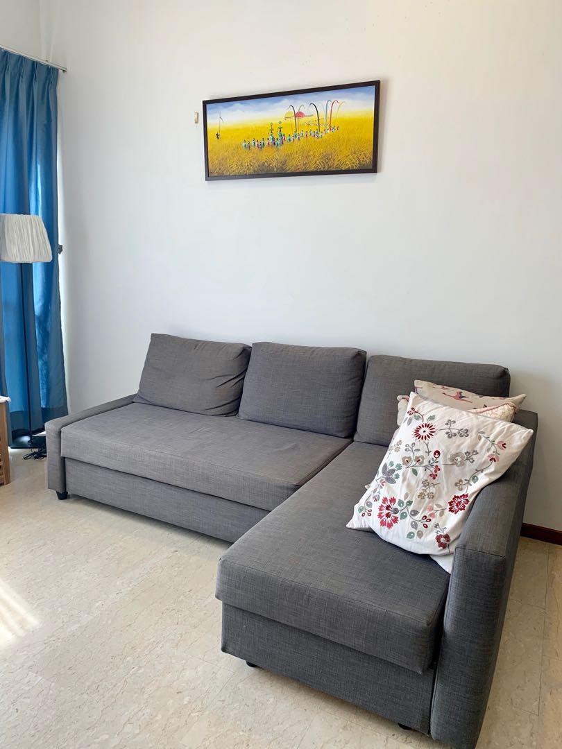 Delivery Included Ikea Sofa With Recliner Furniture Sofas On Carousell