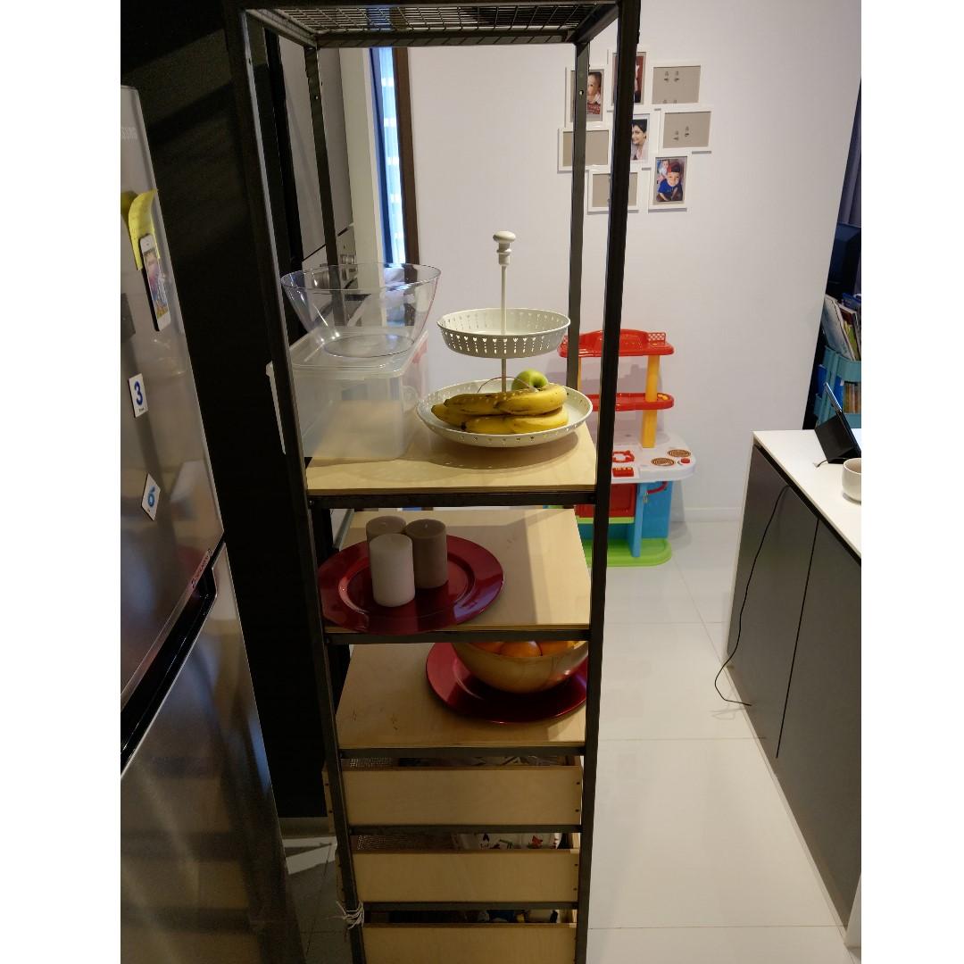 IKEA Veberod shelving unit, Furniture & Home Living, Furniture, Shelves