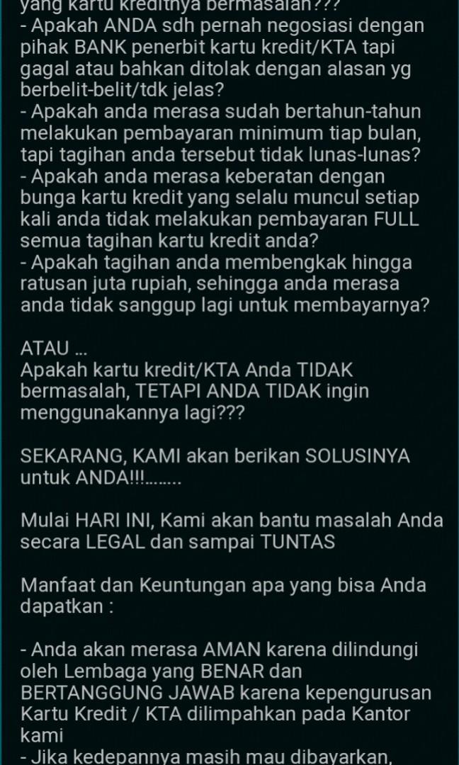 Jasa Penutupan Kartu Kredit Jasa Lainnya Di Carousell