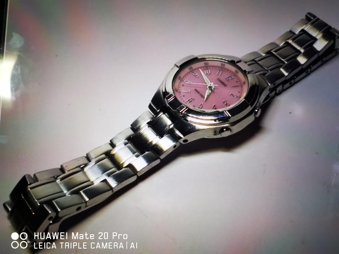 Casio solar watch women's sale