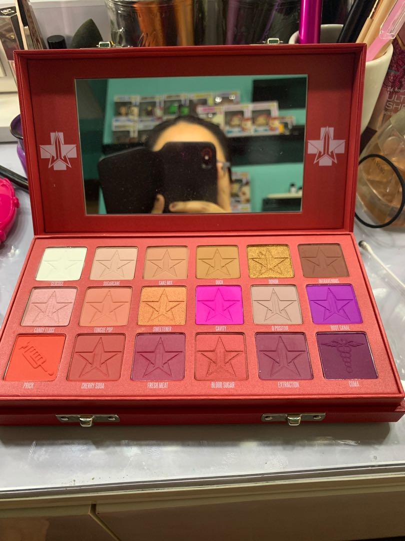 Jeffree Star Cosmetics Blood Sugar Palette Health Beauty Makeup On Carousell