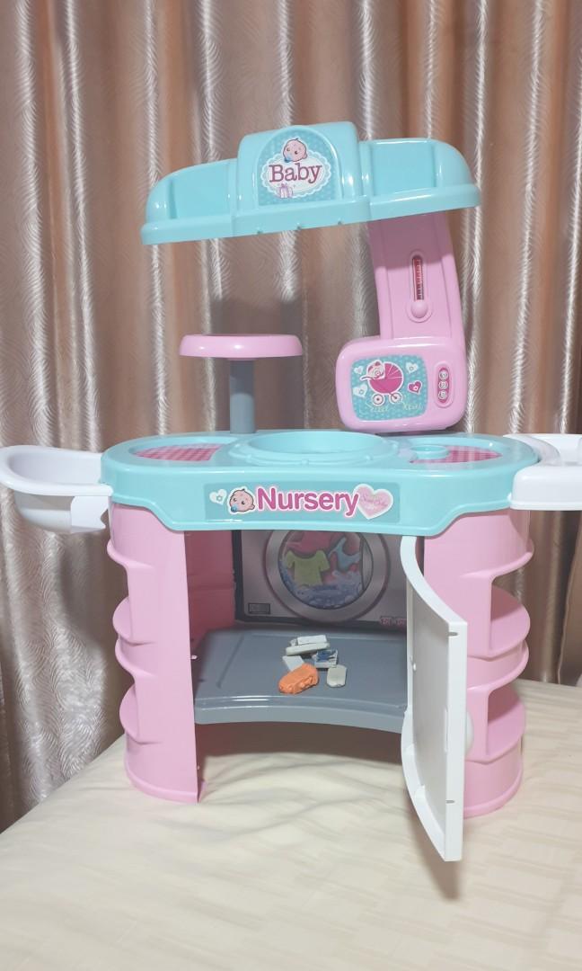 Kids Kitchen with toy baby seat
