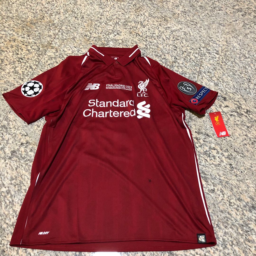 liverpool jersey champions league