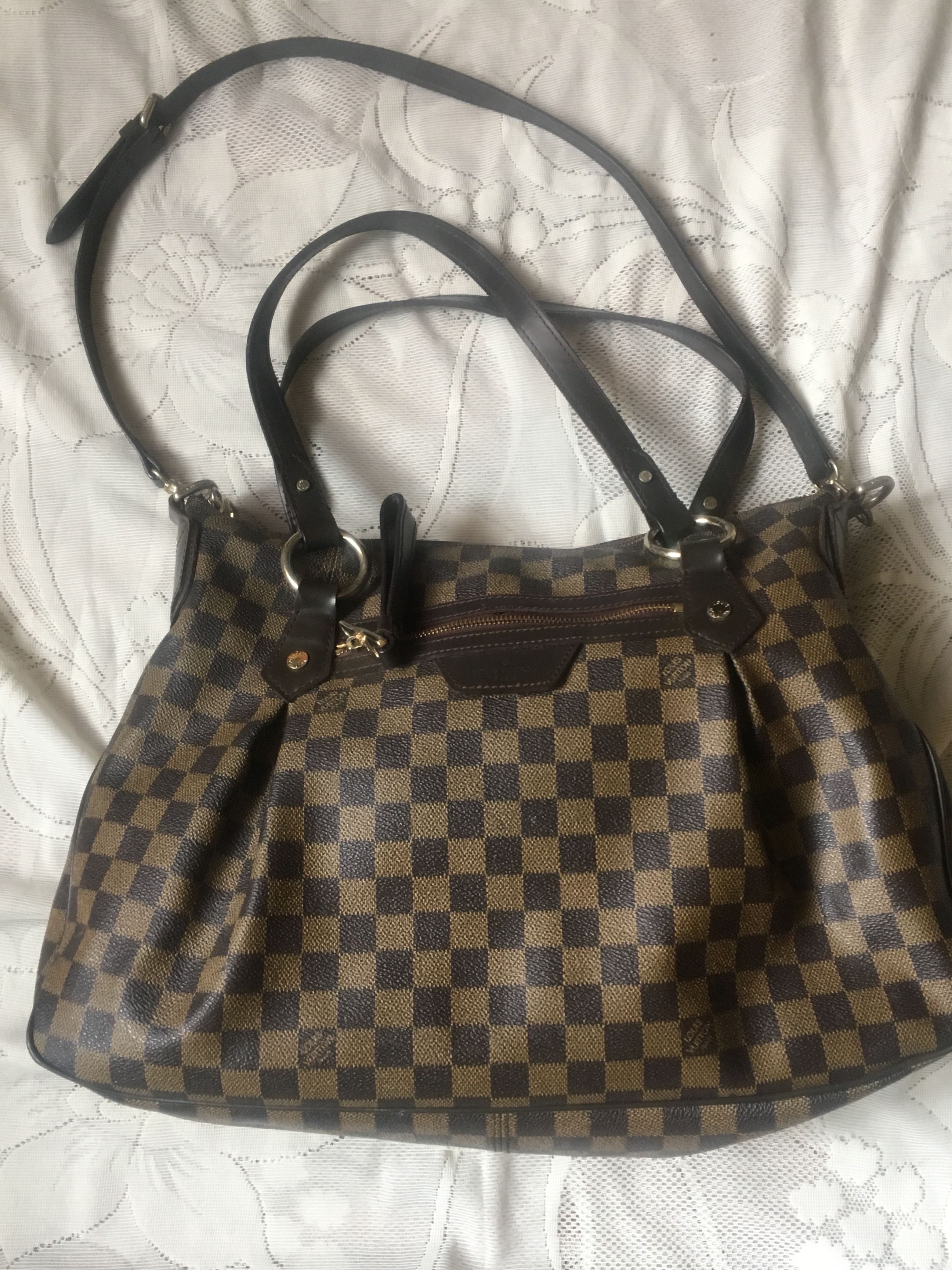 Preloved LV damier two way bag