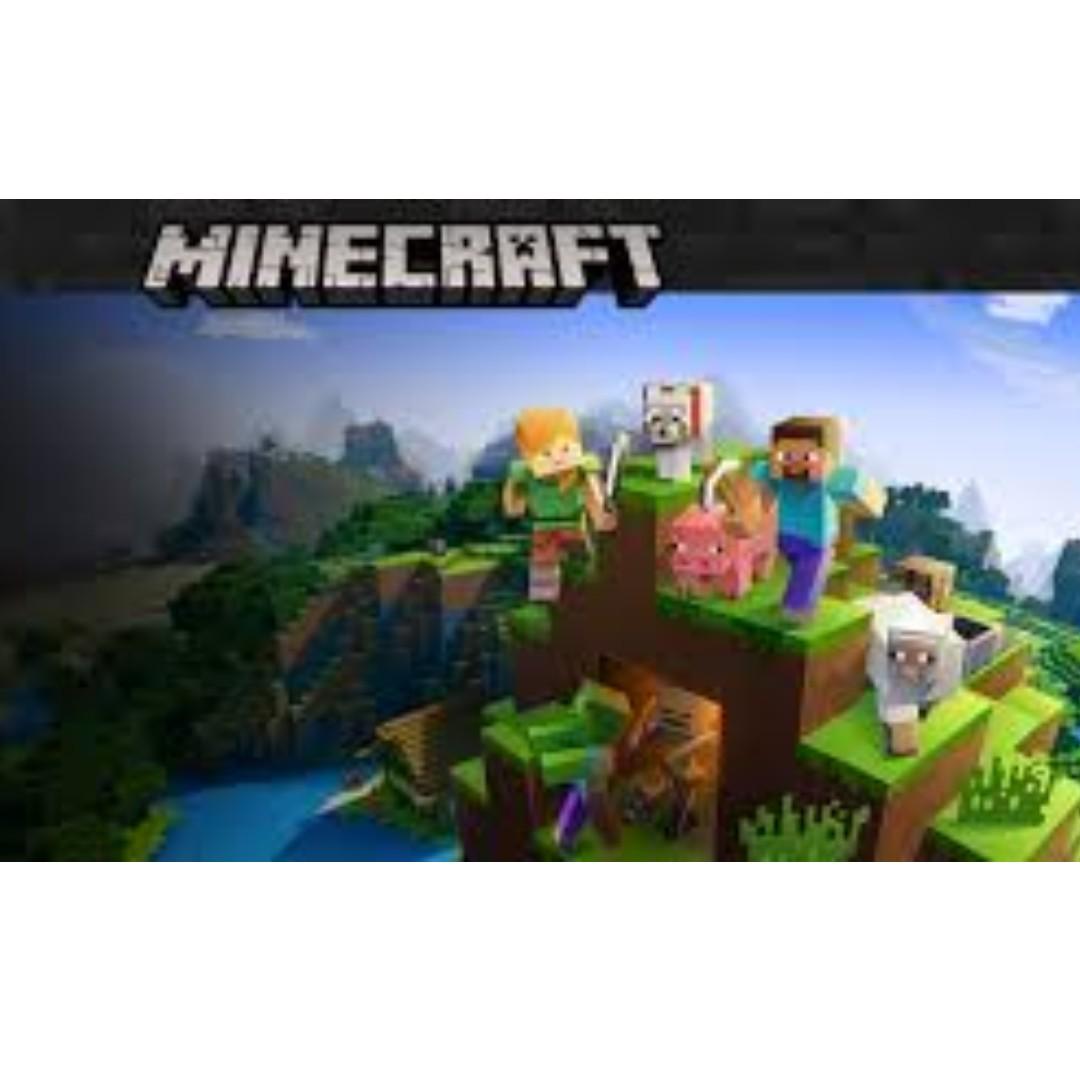 Minecraft 我的世界win10 Windows10正版禮品卡兌換碼 遊戲機 遊戲機遊戲 Carousell