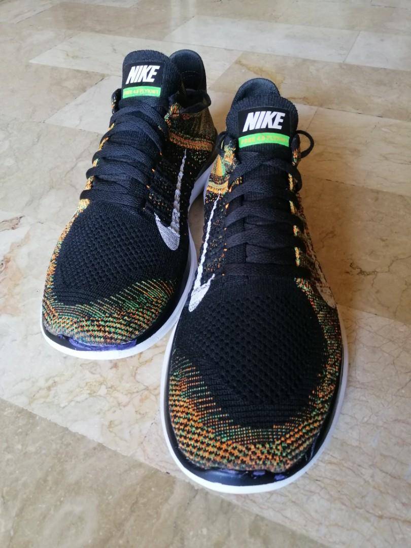 Nike Free 4 0 Flyknit Men S Fashion Footwear Sneakers On Carousell