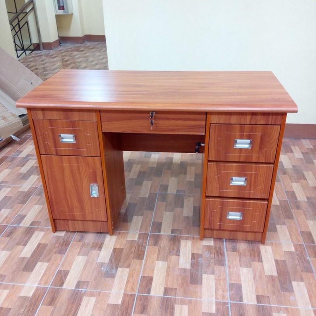 Office table with side and center drawers (Category: Office Furniture & Fixtures) located in Quezon City. Submitted by korix.judyann (Listing ID 245369864, Image 3). Description: Looking for direct supplier of Office Furniture? Look no more! We Offer different kinds of office furniture Korix Office Furniture Enterprise is located at 311 Geronimo st. Brgy. Sta. Monica Novaliches Q.C For more details please call: Landline: 729-9293 Globe/Viber: 095