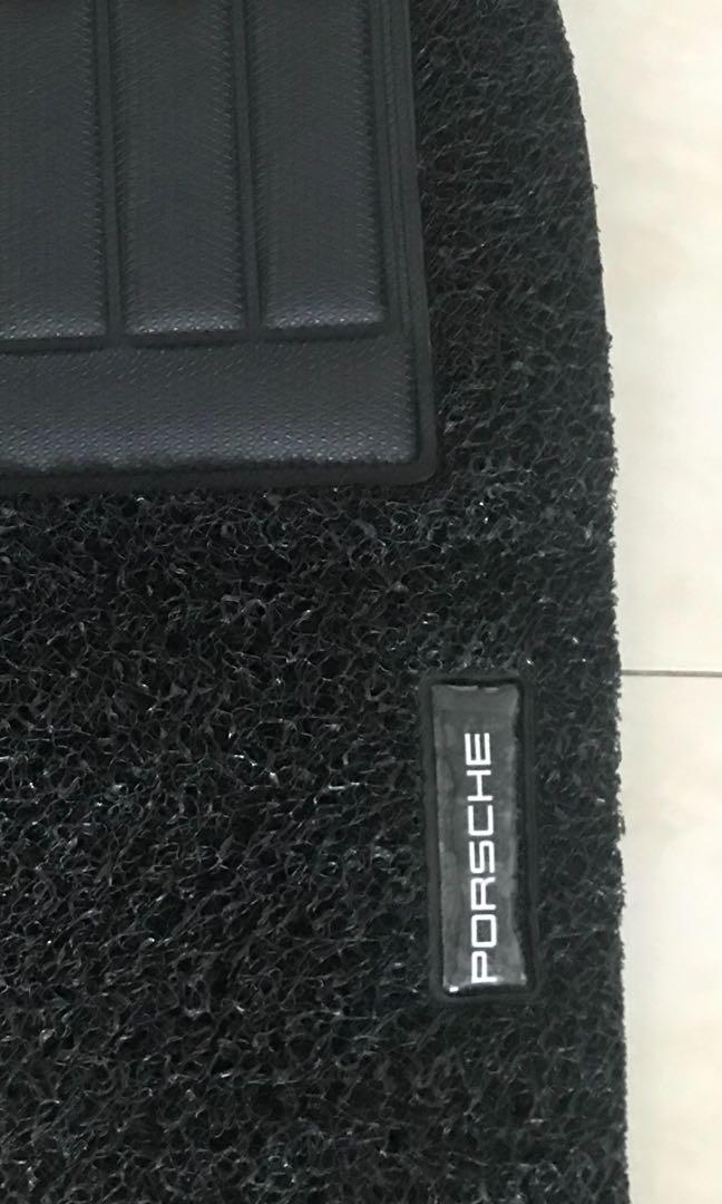 Original Porsche Macan 3 pc rubber floor mat, Car Accessories