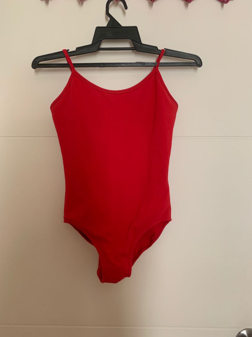 Red Ballet Leotard, Women's Fashion, New Undergarments & Loungewear on