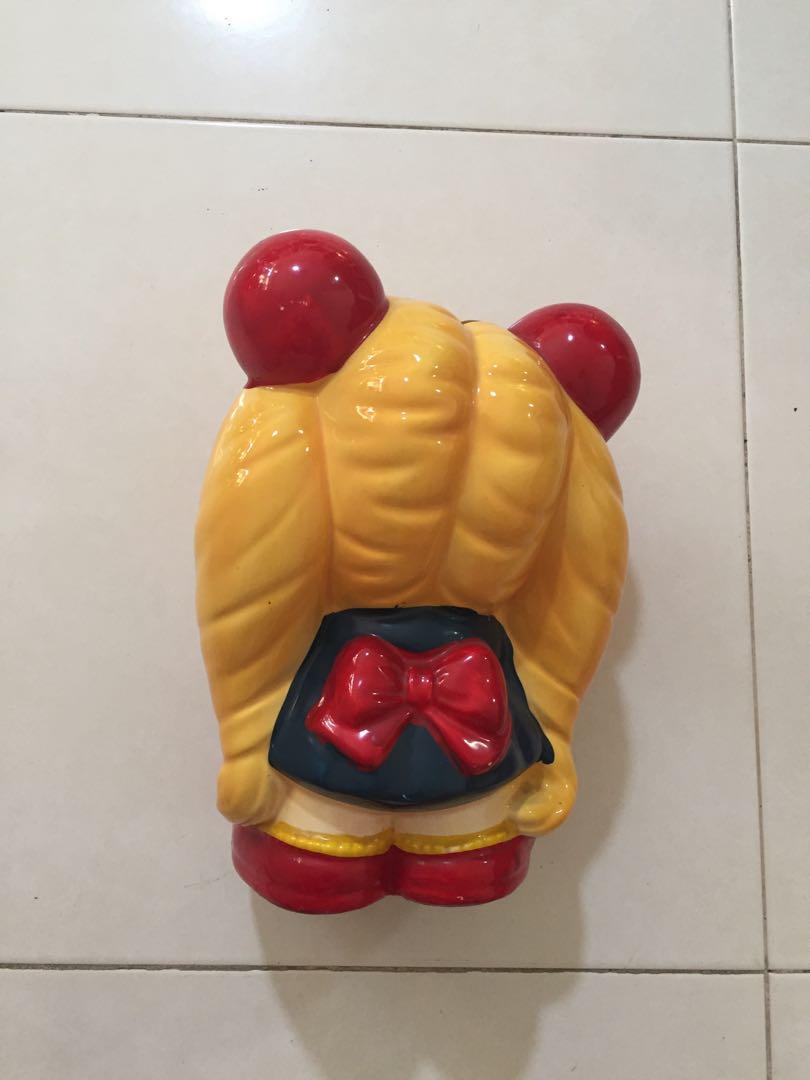 Sailor Moon Piggy bank, Hobbies & Toys, Toys & Games on Carousell