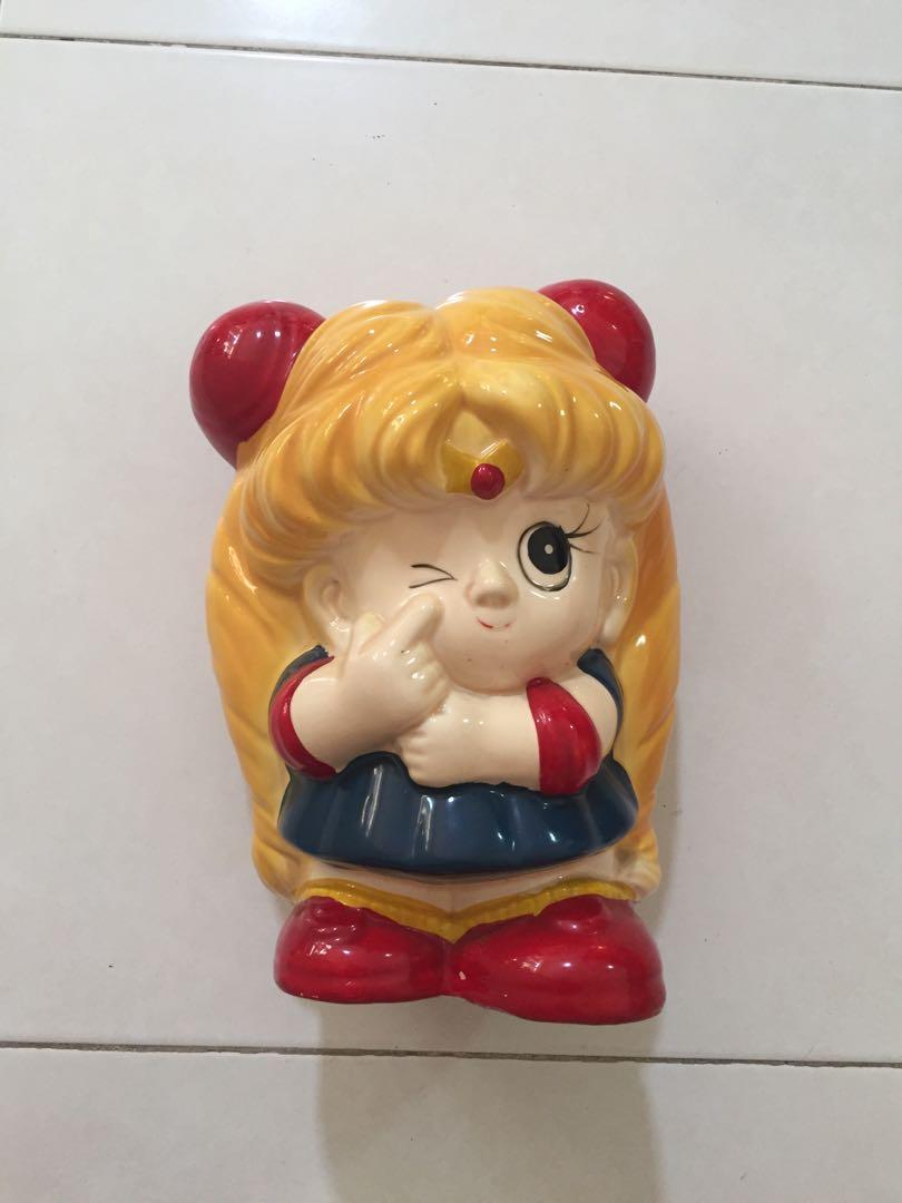 Sailor Moon Piggy bank, Hobbies & Toys, Toys & Games on Carousell