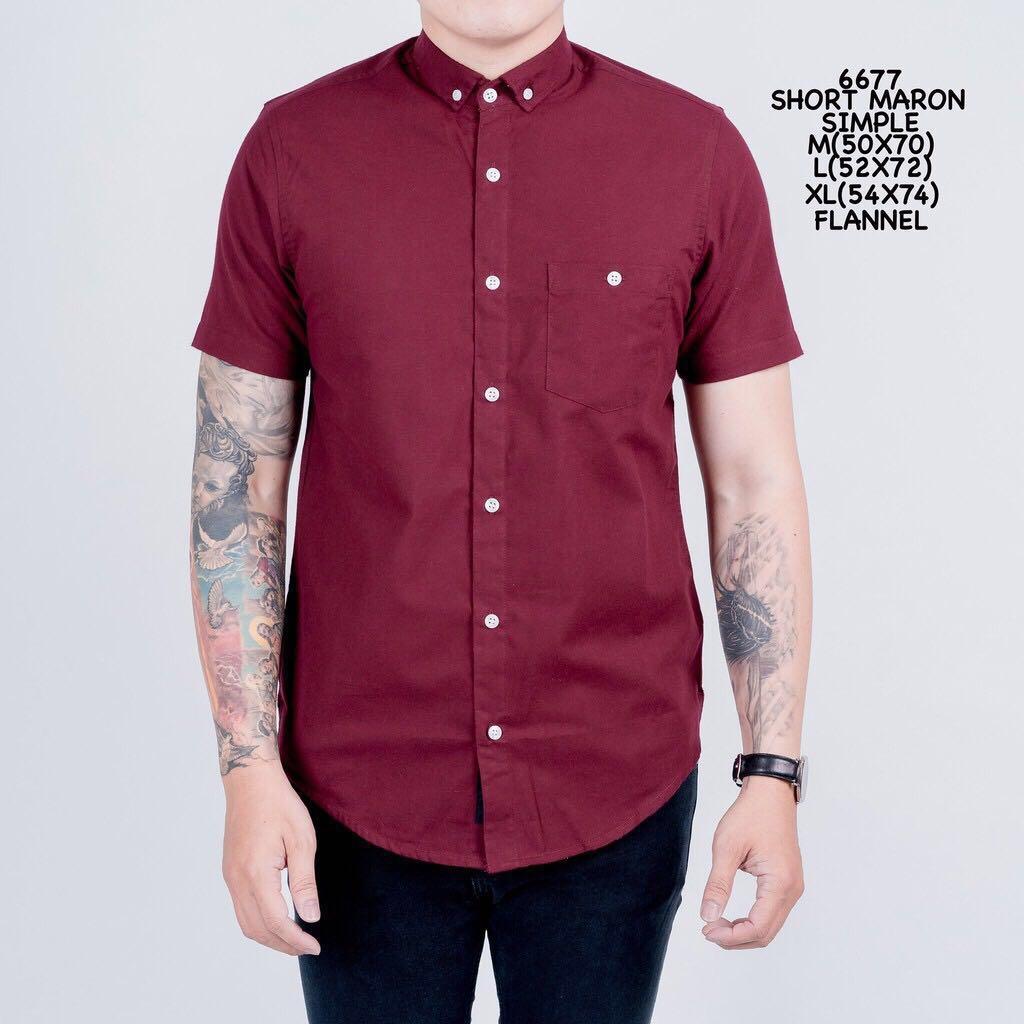 Mens short sleeve dress shirts sale Clearance