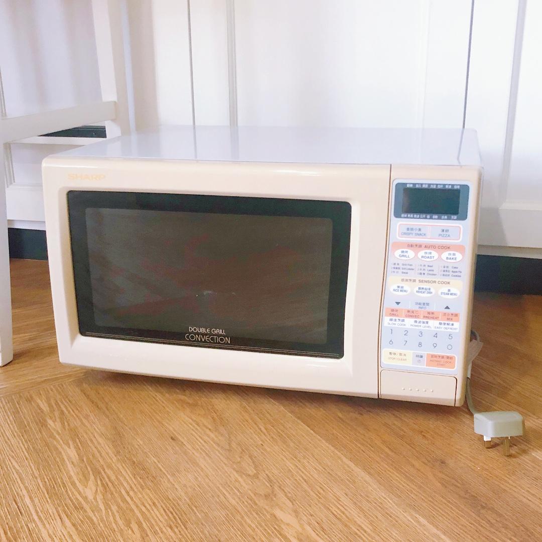 SHARP Double Grill Convection Oven / Microwave MADE IN JAPAN, TV & Home Appliances, Kitchen