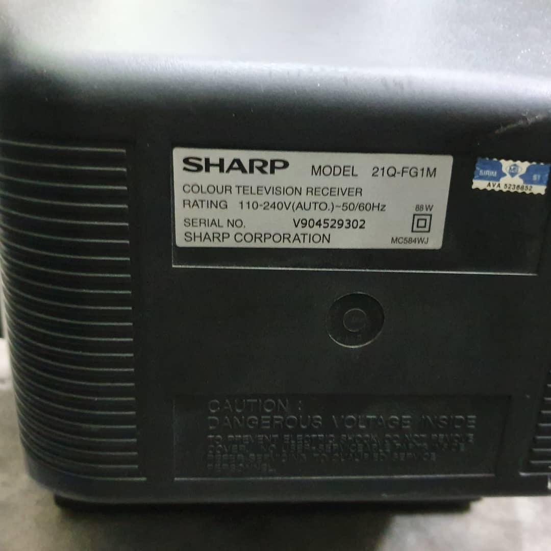 Sharp TV / 21 Inch, TV & Home Appliances, TV & Entertainment, TV on