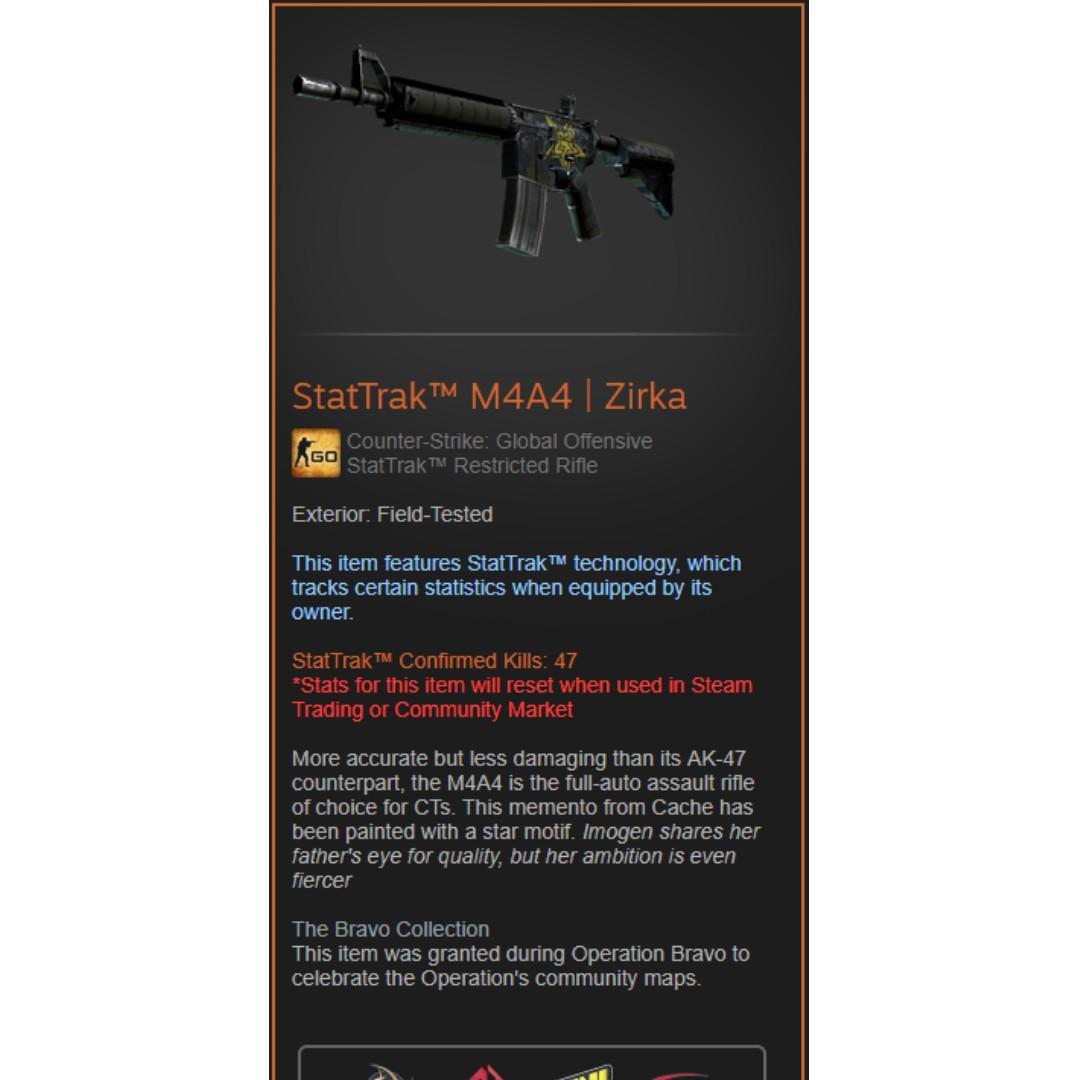 St M4a4 Zirka Nip Lgb Holo Navi Complexity Katowice 2014